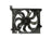 Dorman 621-378 Engine Cooling Fan Assembly - Left