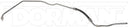 Dorman 624-552 Automatic Transmission Oil Cooler Hose Assembly - Inlet (Upper)