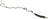 Dorman 624-627 Automatic Transmission Oil Cooler Hose Assembly - Auxiliary Cooler (Upper) to Transmission