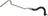 Dorman 624-636 Automatic Transmission Oil Cooler Hose Assembly - Radiator Oil Cooler Inlet (Lower)