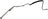 Dorman 624-717 Automatic Transmission Oil Cooler Hose Assembly - Outlet (Upper)