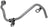 Dorman 667-160 Turbocharger Coolant Line