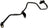 Dorman 667-324 Turbocharger Coolant Line - Return (Left)