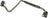 Dorman 667-560 Turbocharger Oil Line - Inlet