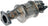 Dorman 672-1461 Catalytic Converter with Integrated Exhaust Manifold - Rear
