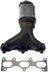 Dorman 672-630 Catalytic Converter with Integrated Exhaust Manifold - Rear