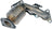 Dorman 673-106 Catalytic Converter with Integrated Exhaust Manifold - Rear