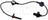 Dorman 695-898 ABS Wheel Speed Sensor - Rear Left