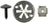 Dorman 700-086 Engine Splash Shield Hardware