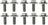 Dorman 700-089 Engine Splash Shield Hardware - Lower or Lower Front