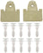 Dorman 702-006 Door Panel Install Kit - Front or Rear