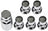 Dorman 712-228 Wheel Lock Set - Front or Rear