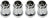 Dorman 712-415 Wheel Lock Set - Front or Rear