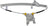 Dorman 740-723 Window Regulator - Front Left