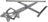 Dorman 749-166 Window Regulator - Front Left
