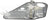 Dorman 749-322 Window Regulator - Rear Left