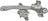 Dorman 751-566 Window Motor and Regulator Assembly - Rear Right