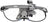 Dorman 751-824 Window Motor and Regulator Assembly - Rear Left