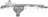 Dorman 752-320 Window Regulator - Rear Left