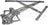 Dorman 752-767 Window Regulator - Front Left