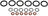 Dorman 904-313 Fuel Injector O-Ring Kit