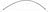 Dorman 912-630 Door Latch Cable - Rear