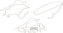 Dorman 919-036 Brake Hydraulic Line Kit