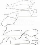 Dorman 919-235 Brake Hydraulic Line Kit