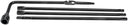 Dorman 926-000 Spare Tire Jack Handle / Wheel Lug Wrench