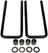Dorman 929-701 Leaf Spring Axle U-Bolt Kit - Rear