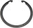 Dorman 933-101 Wheel Bearing Retaining Ring - Front
