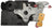 Dorman 937-510 Door Lock Actuator Motor - Rear Right