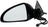 Dorman 955-1872 Door Mirror - Left