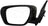 Dorman 955-850 Door Mirror - Left
