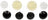 Dorman 963-035D Door Interior Trim Panel Retainer - Front