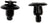 Dorman 963-135D Trunk Lining Retainer - Front Upper