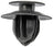Dorman 963-510 Rocker Panel Molding Retainer - Upper
