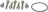 Dorman 966-006 Wheel Hub Bolt - Rear