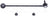 Dorman SL14063PR Suspension Stabilizer Bar Link Kit - Front Left