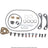 Rotomaster H1010304N Turbocharger Service Kit