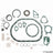 Victor Reinz 08-21267-09 Engine Conversion Gasket Set