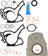 Victor Reinz 08-37718-01 Engine Crankcase Cover Gasket Set