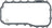 Victor Reinz 10-10195-01 Engine Oil Pan Gasket Set - Upper