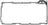 Victor Reinz 10-10223-01 Engine Oil Pan Gasket Set - Upper