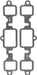 Victor Reinz 11-10133-01 Exhaust Manifold Gasket Set