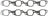 Victor Reinz 11-10264-01 Exhaust Manifold Gasket Set