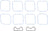 Victor Reinz 11-10361-01 Engine Intake Manifold Gasket Set - Lower