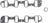 Victor Reinz 11-10441-01 Engine Intake Manifold Gasket Set