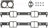 Victor Reinz 11-10544-01 Engine Intake Manifold Gasket Set