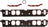 Victor Reinz 11-10608-01 Engine Intake Manifold Gasket Set - Lower